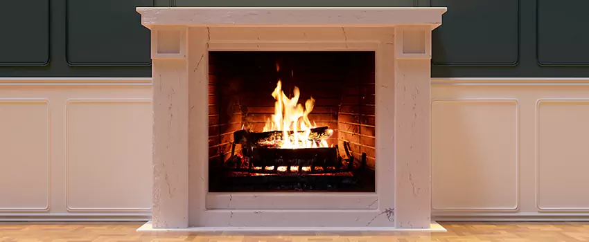 Decorative Electric Fireplace Installation in Clovis, California