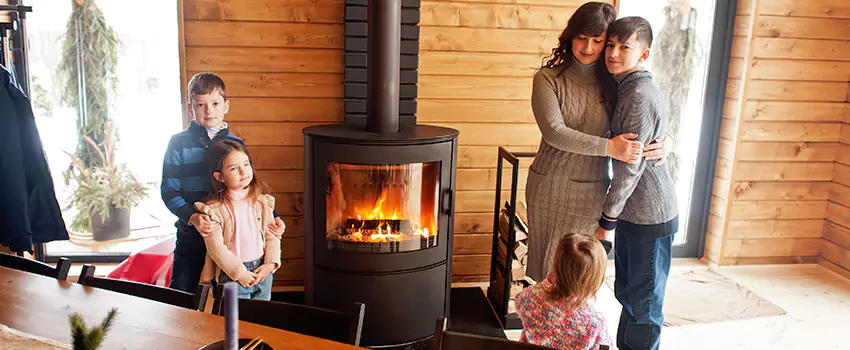 Morso Cast Iron Fireplace Insert Installation in Clovis, California