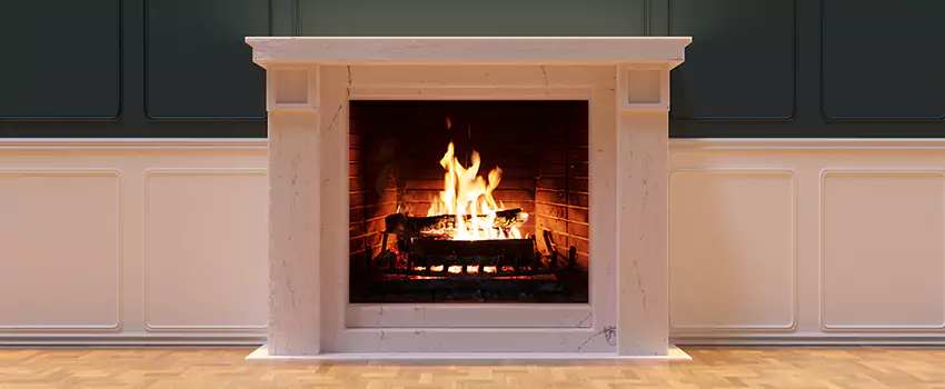 Open Flame Wood-Burning Fireplace Installation Services in Clovis, California
