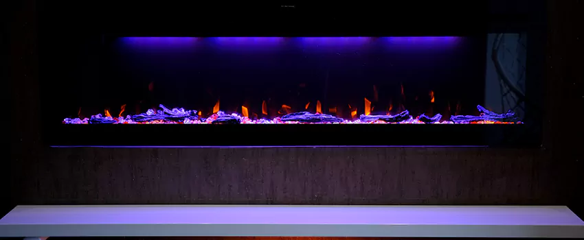 Dynamic Flame Color Fireplace Installation in Clovis, CA